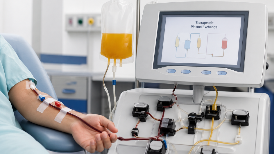 Therapeutic plasma exchange